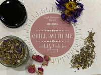 Chill with Me Smokable Herbs High Priestess Blend – Soulbes Detox